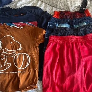 Boys Graphic Tee and Shorts Bundle Set - 6